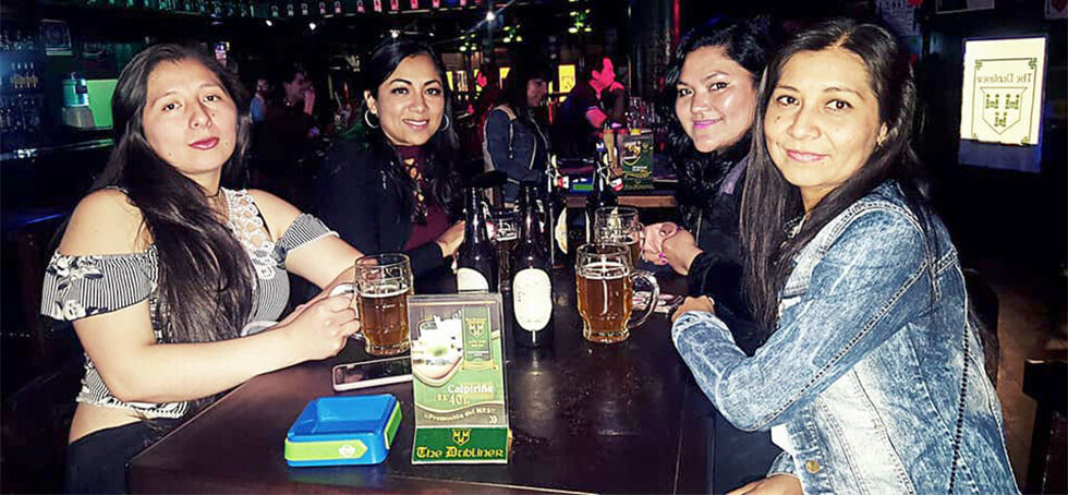 Llego la noche de rumba  al Dubliner