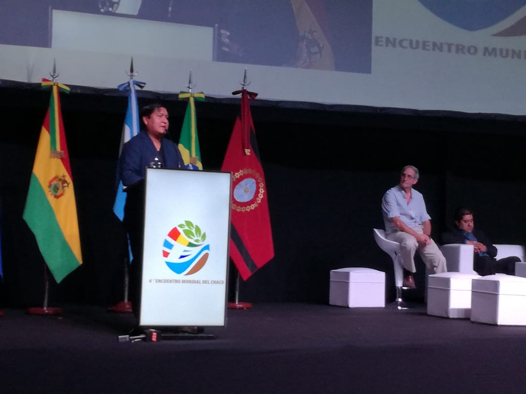 Acto inaugural del IV Encuentro Mundial del Chaco