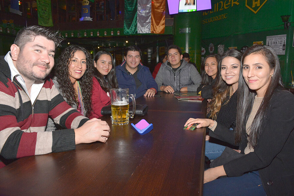 Churo aniversario del Dubliner en Tarija