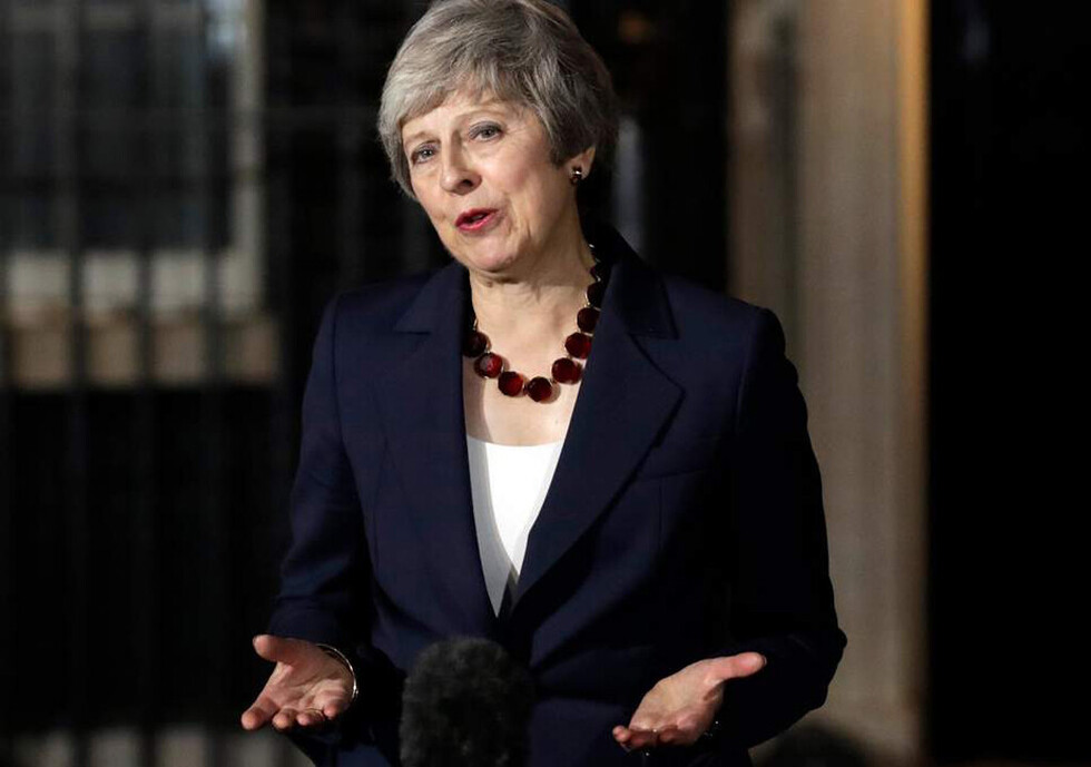 May se alista para luchar por Brexit en Parlamento