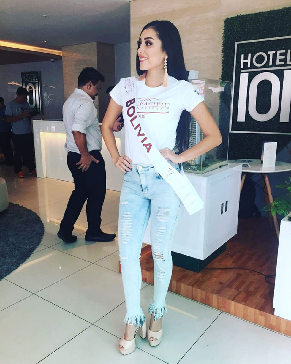 Gianna Ardaya belleza  boliviana