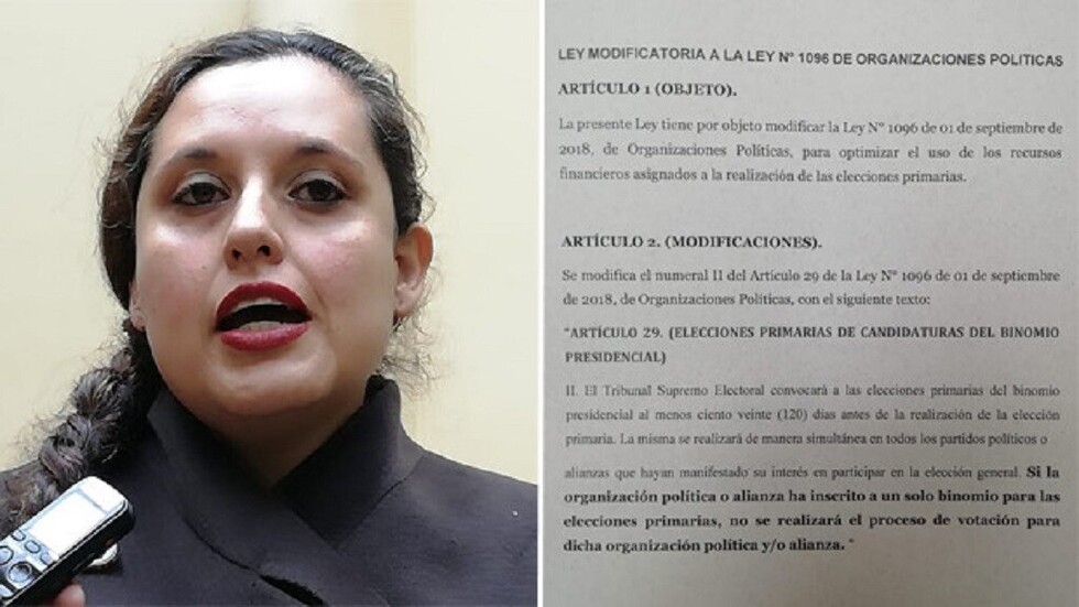 Diputada presenta proyecto ley para suspender Primarias
