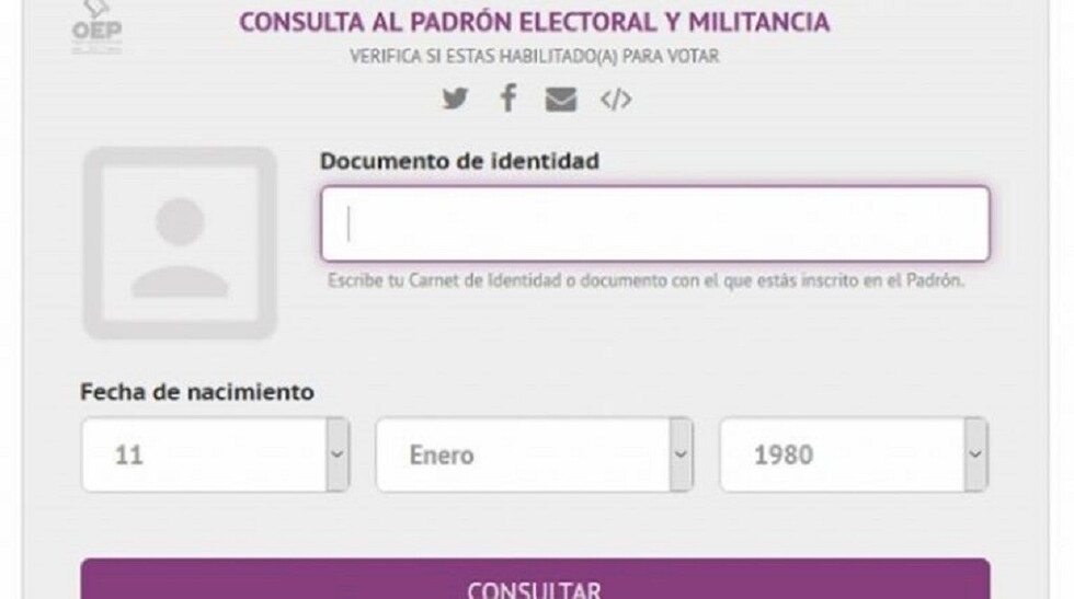 ¿Quieres saber si estás inscrito en algún partido político?
