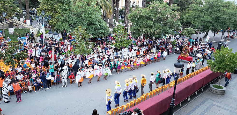 Llega la navidad   a la chura Tarija