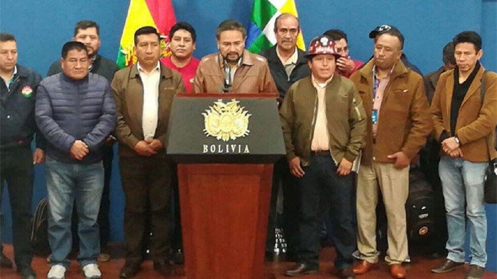 COB firma acuerdo de tres puntos con el Gobierno