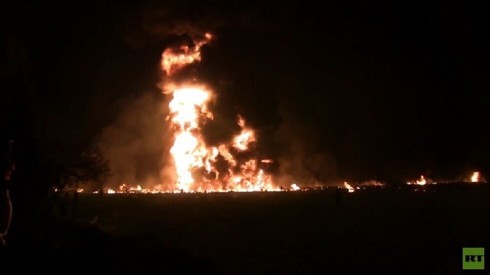Aumenta a 66 el número de fallecidos en la explosión de un oleoducto en México