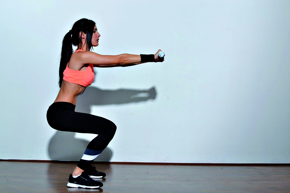 Sentadillas y espalda ancha
