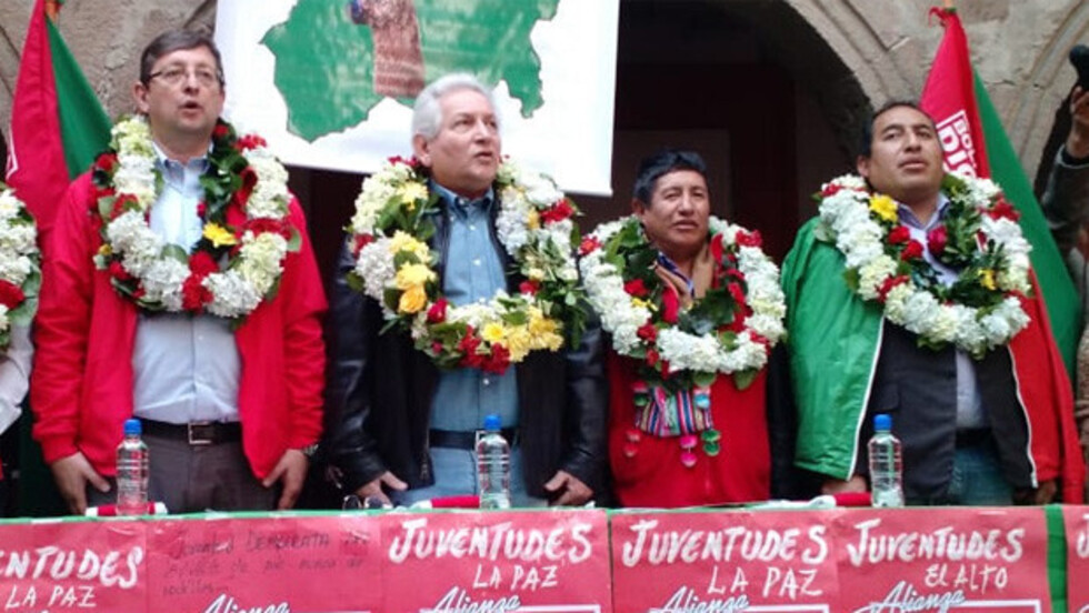 Quispe y Santamaría se alían con Costas para apoyar a Ortiz