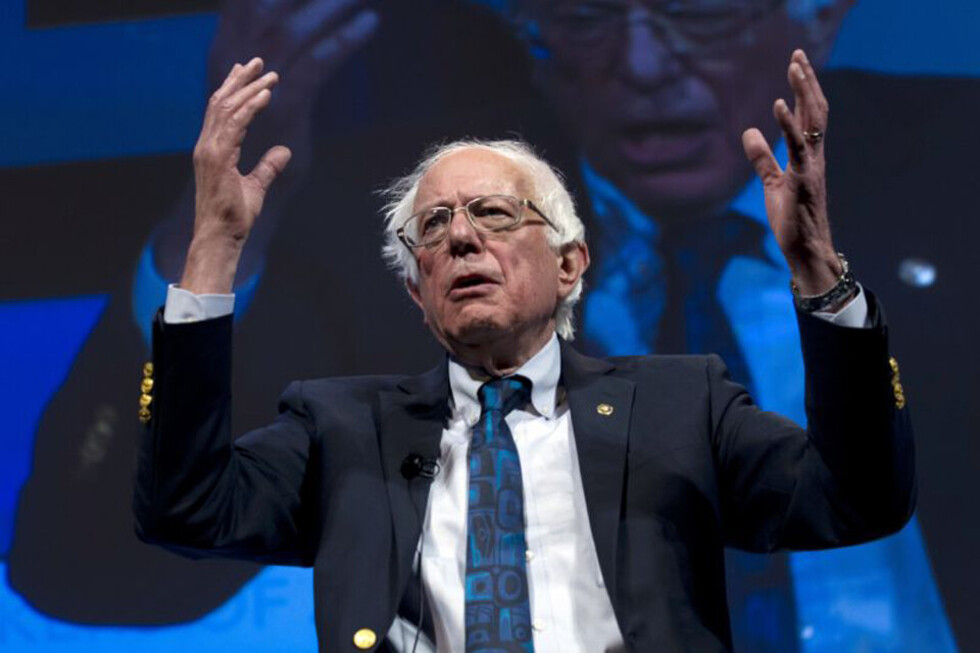 Sanders acopia $us 18,2 MM para elecciones en EEUU