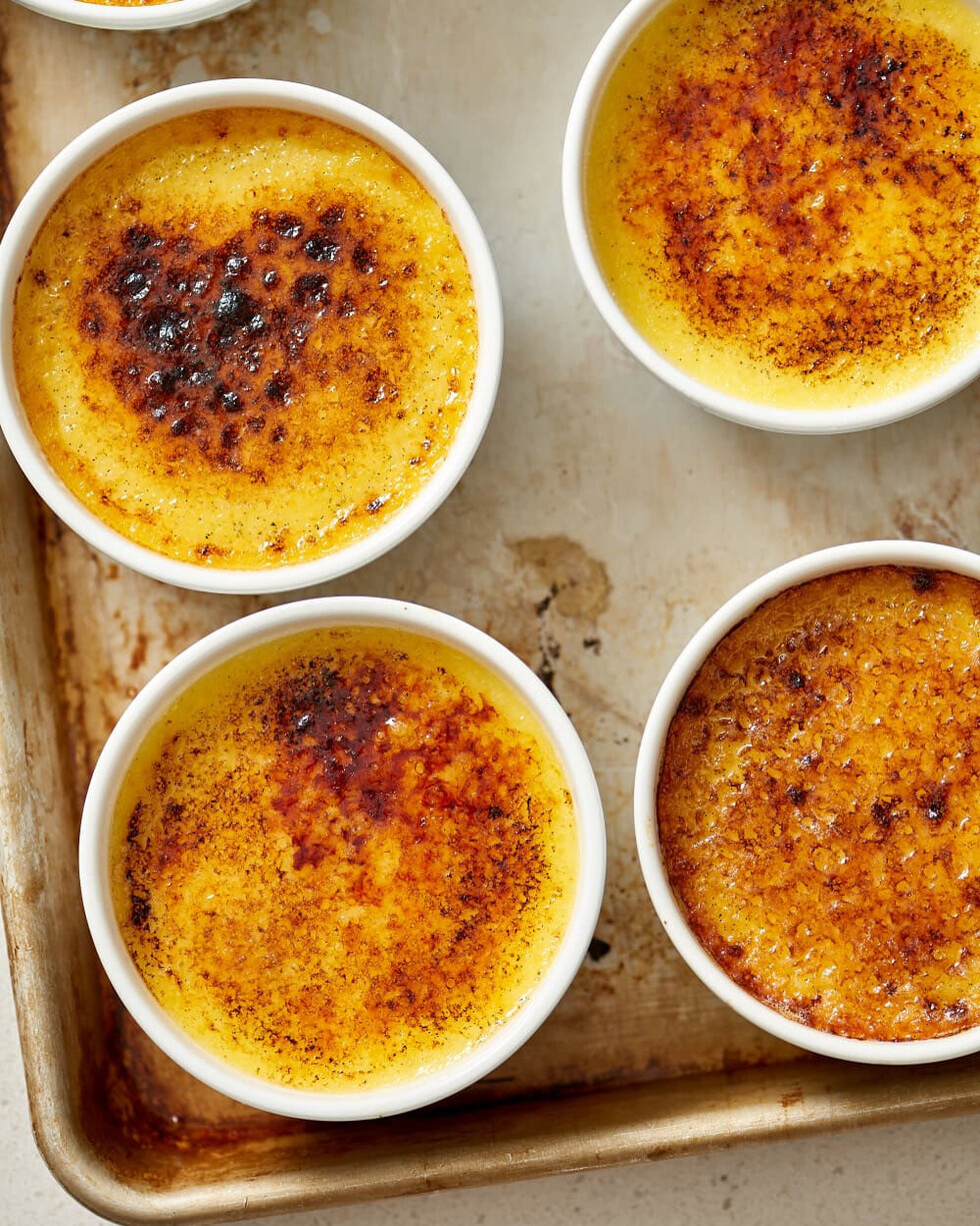 Sugerencia del chef: Creme Brulee de  amaranto