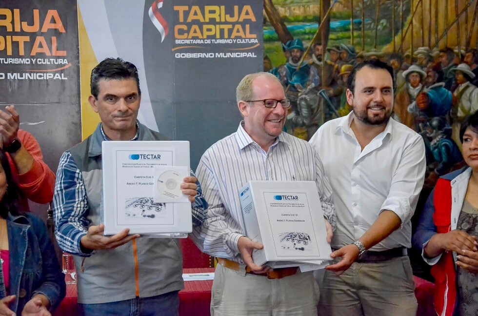 Paz y Oliva presentan estudio a diseño final de la Planta de Tratamiento de San Blas