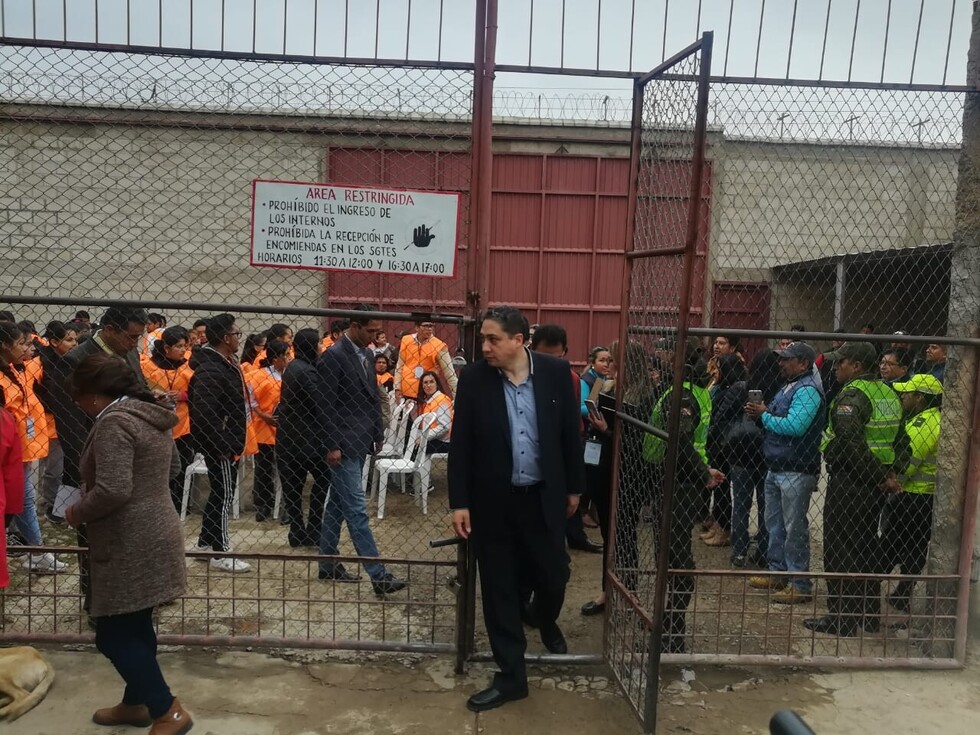 Inició el censo carcelario en Bolivia