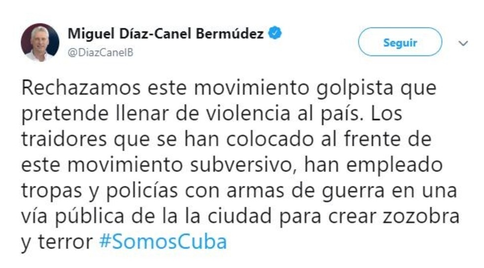 Reacciones de políticos luego de un posible "golpe de Estado" en Venezuela