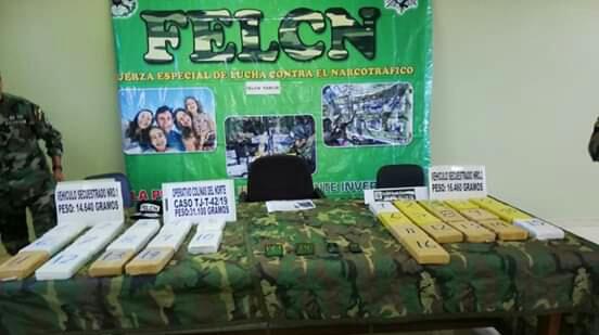 Nuevo golpe al narcotráfico: FELCN intercepta 31 kilos de cocaína en Tarija