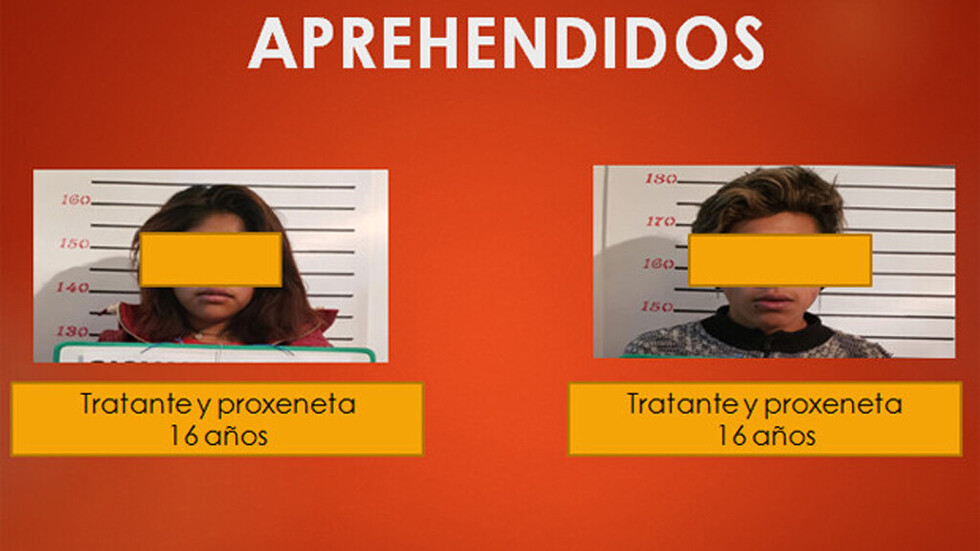 Caen dos jóvenes por prostituir adolescentes