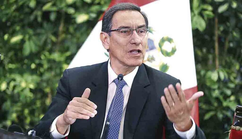 Perú: nueva caída de Vizcarra en encuesta mensual