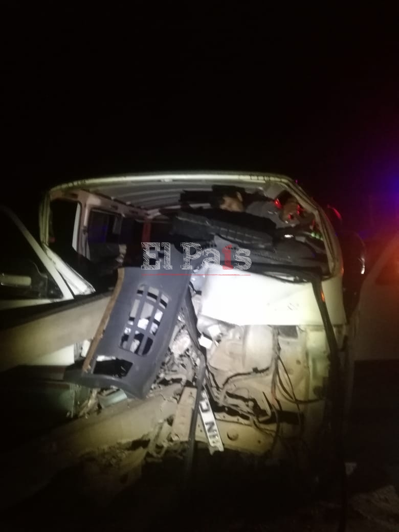 Se quedó dormido y colisionó contra la baranda de un puente en Caraparí