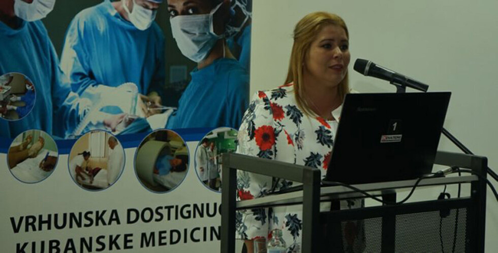 Expone especialista de Cuba novedades en terapia del cáncer