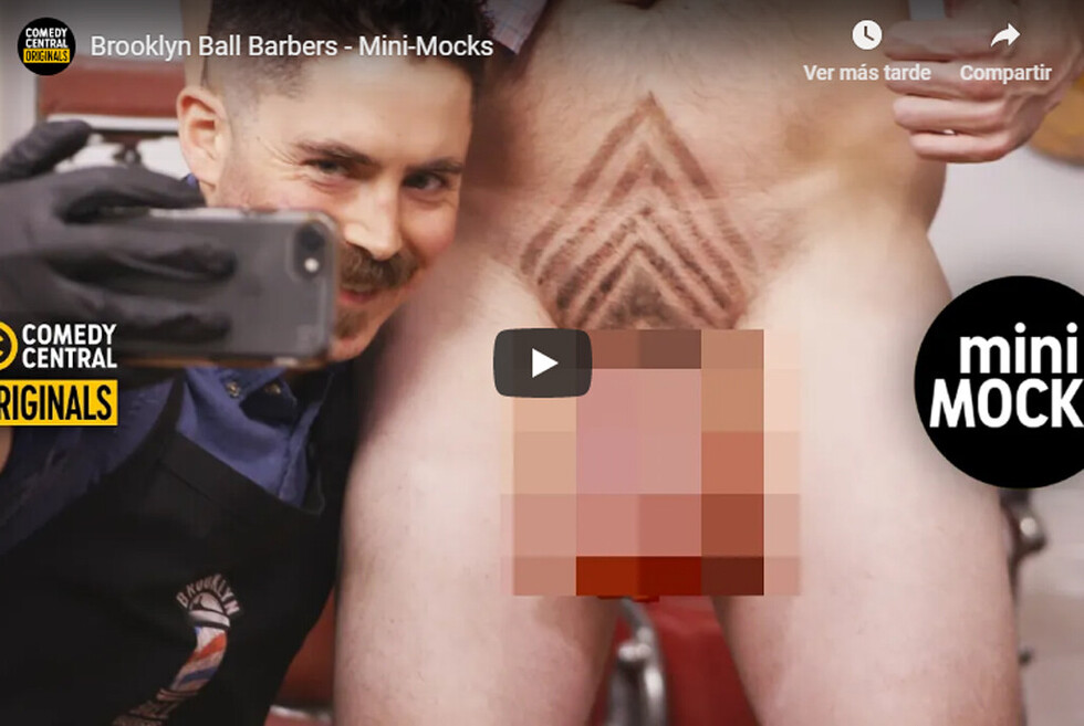 Video de peluquería para penes es viral