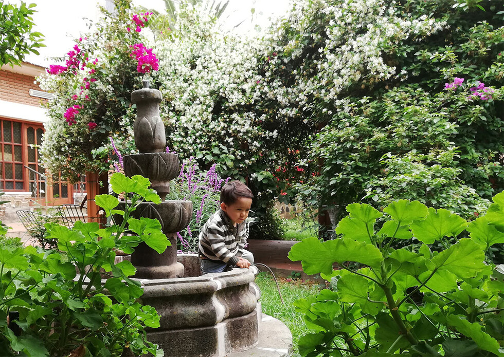 En los jardines de Tarija