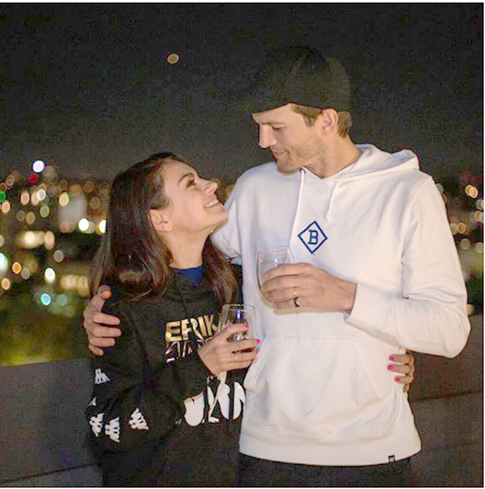 Ashton y Mila niegan tener  problemas