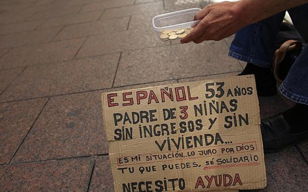 En riesgo de pobreza uno de cada cinco españoles