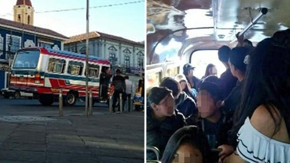 Interceptan “bus chelero” con más de 30 jóvenes