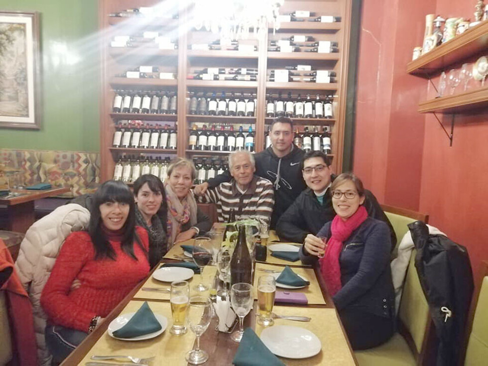 Lindos momentos    con la familia