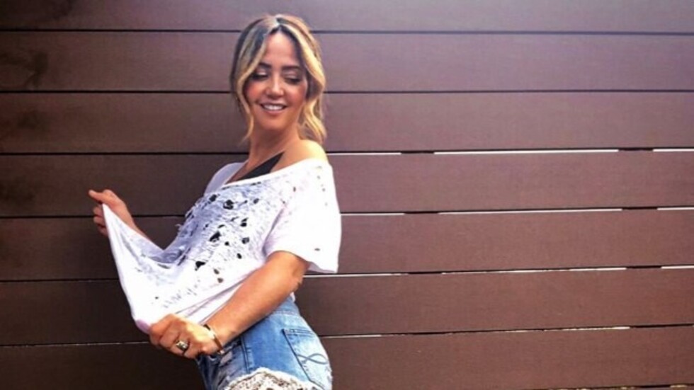 Legarreta presumió  su cuerpo