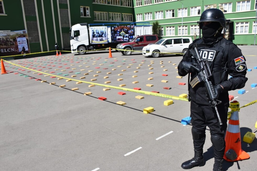 La FELCN desbarata banda e incauta 308 kilos de droga