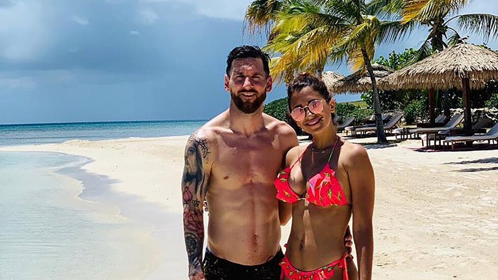 Lionel se fue de vacación con su familia