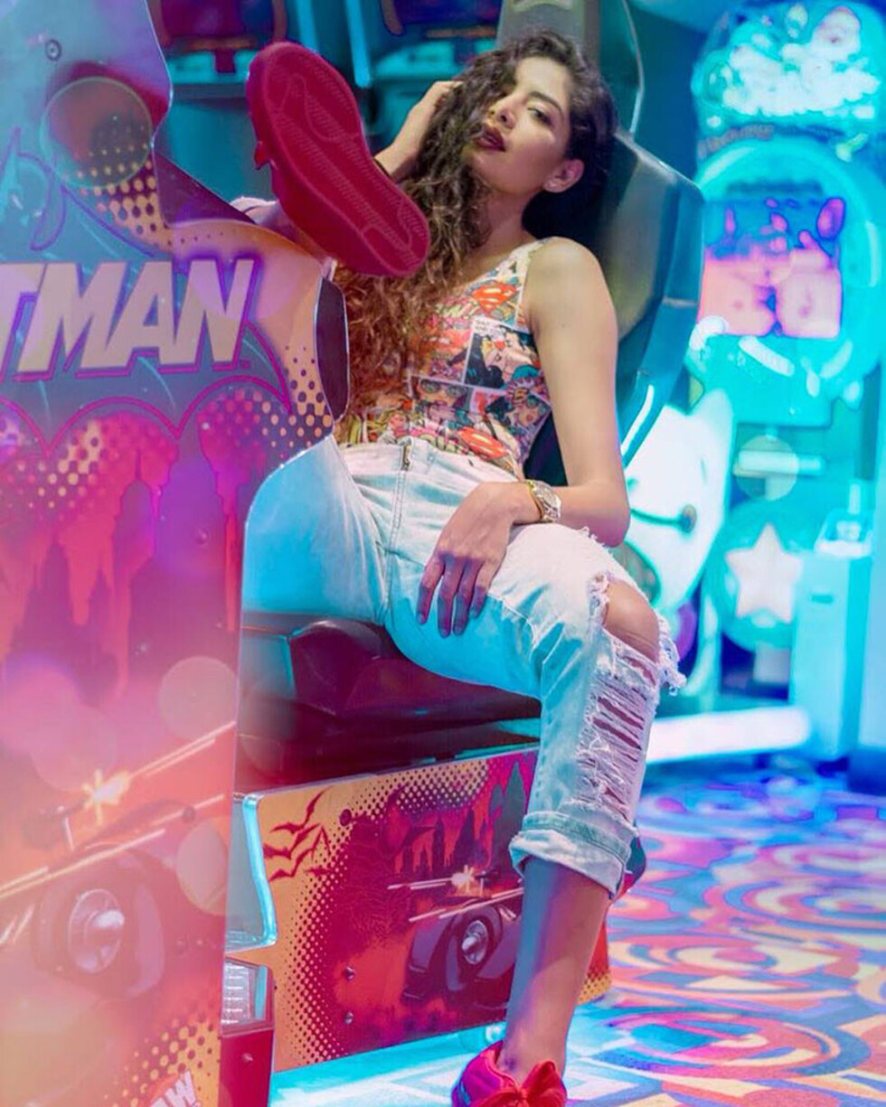María Renee es Bolivia  en China