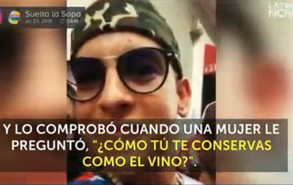 Daddy Yankee  se sonrojó ante piropo