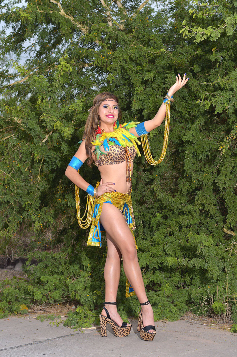Natalia  Heredia  artista de  la danza