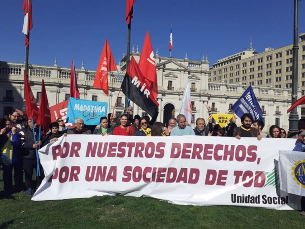 Plataformas convocan a protesta en Chile