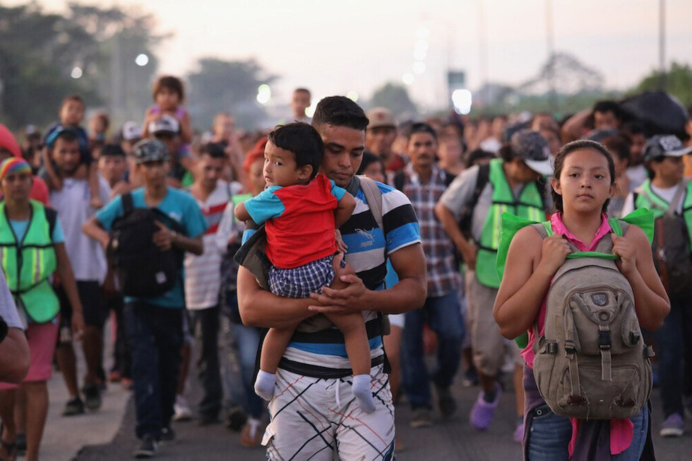 Migrantes centroamericanos vuelven gratis a sus hogares