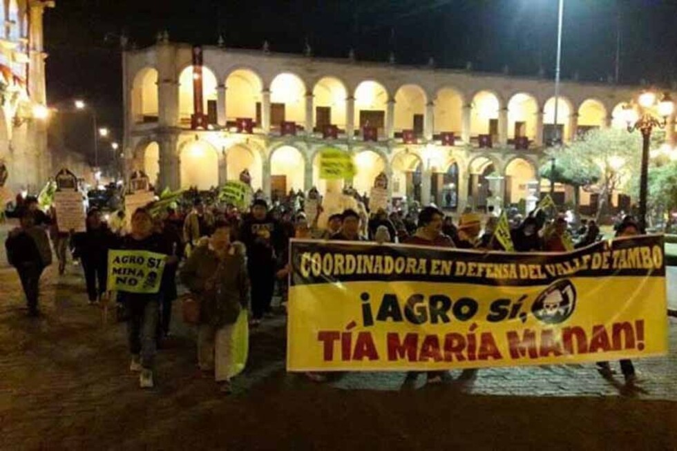 Reinicia la huelga contra proyecto minero en Perú