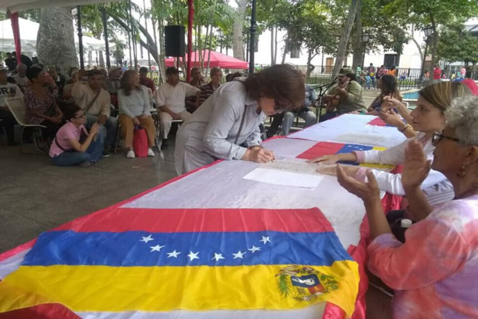 Venezuela continúa campaña contra el bloqueo de EEUU