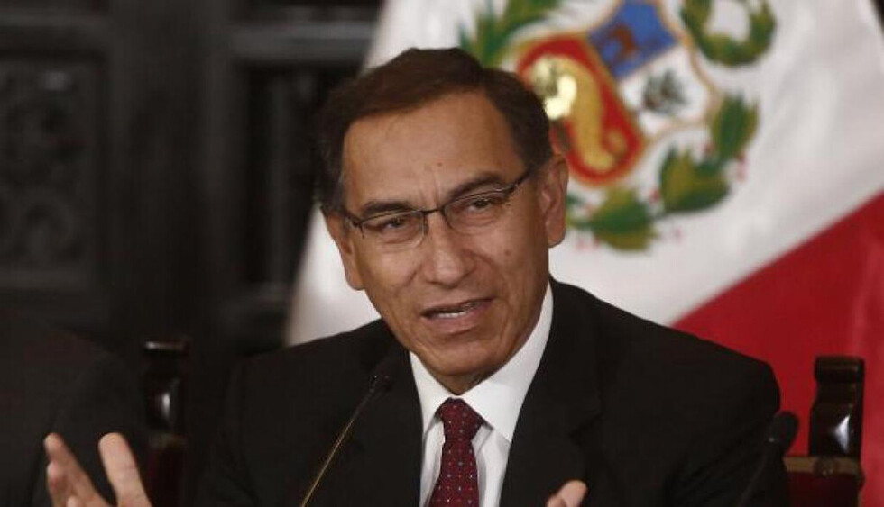Perú: Vizcarra destaca apoyo a adelanto electoral