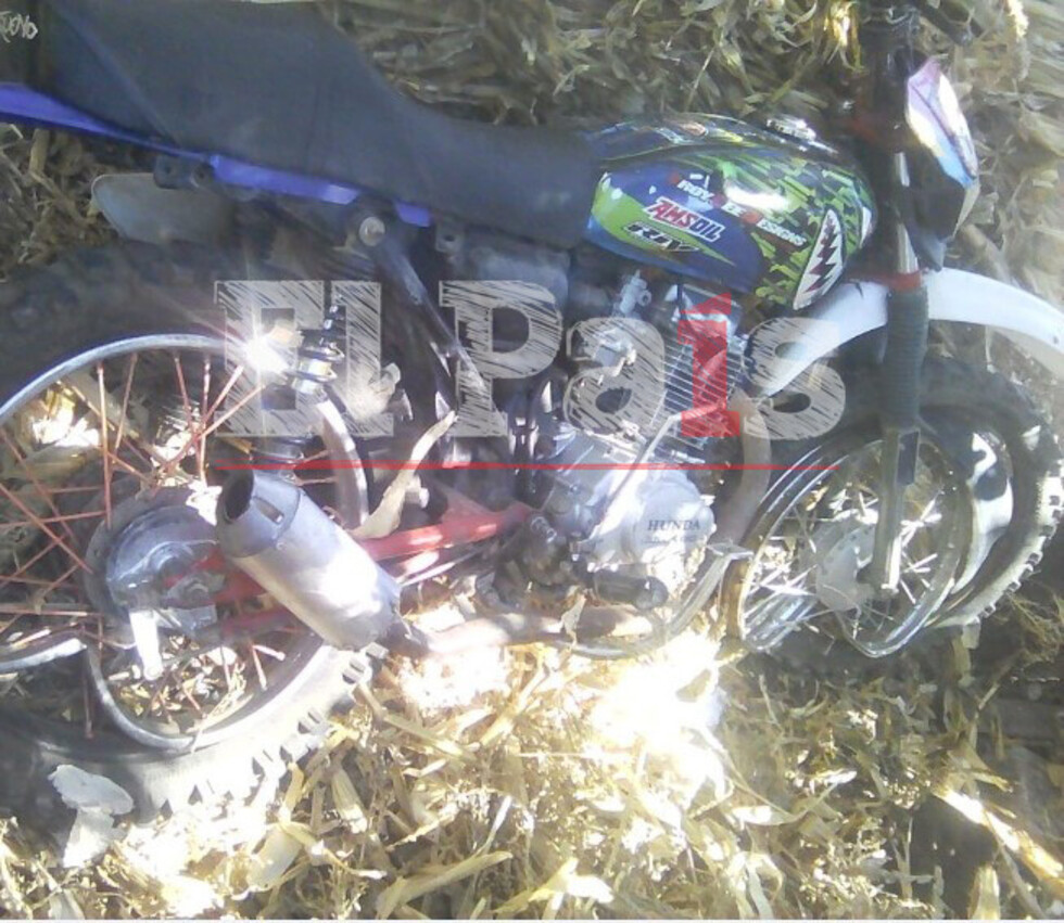 Mujer ebria en moto choca y se fractura el fémur