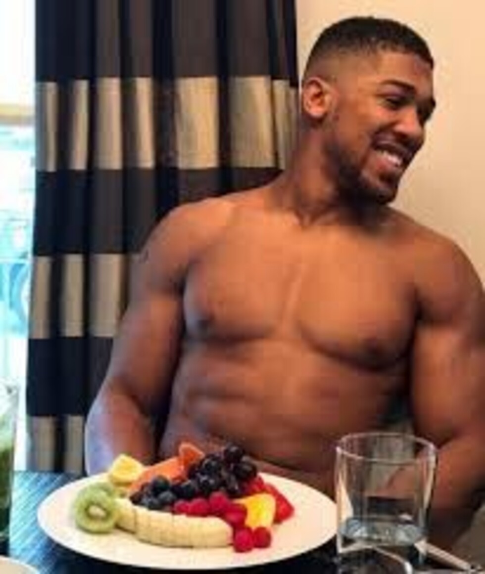 El cambio físico de Anthony Joshua