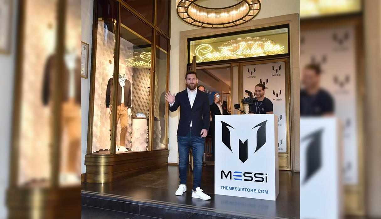 Lionel Messi lanzó su propia marca de ropa
