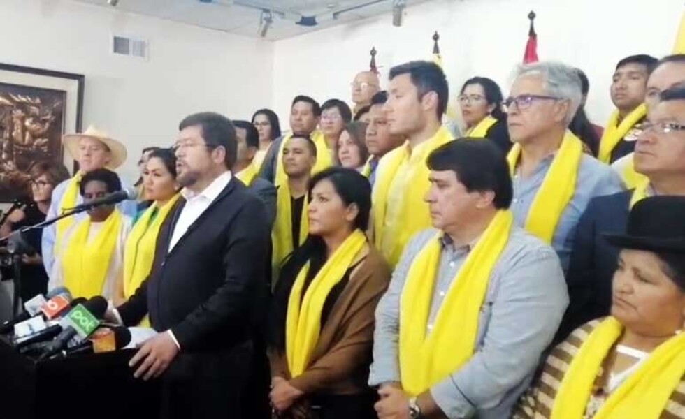 Samuel y Unidad Nacional deciden apoyar a Carlos Mesa