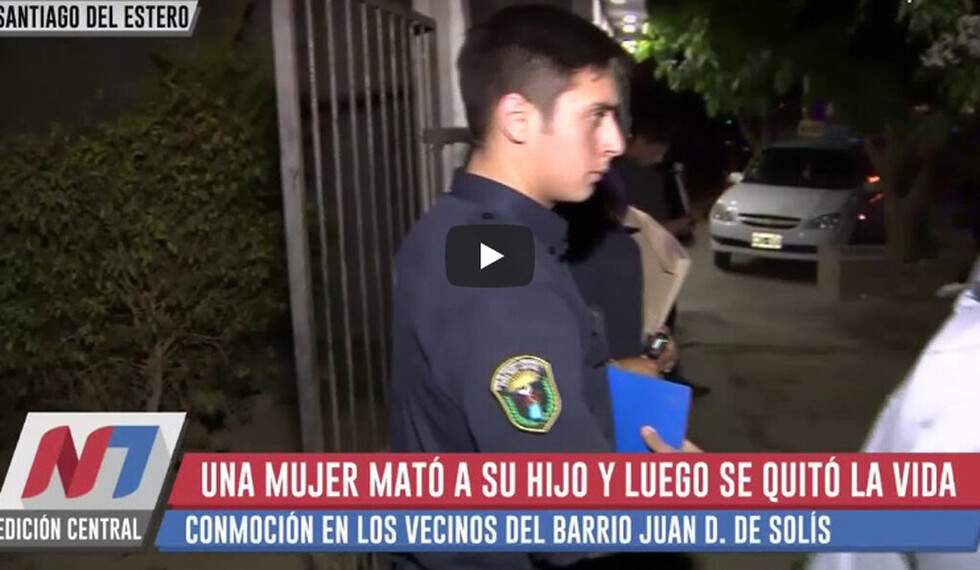 Mujer mató a su hijo discapacitado y se ahorcó
