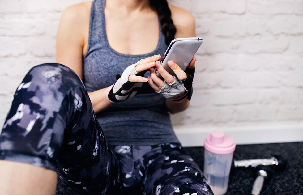 Llevar el celular al gimnasio