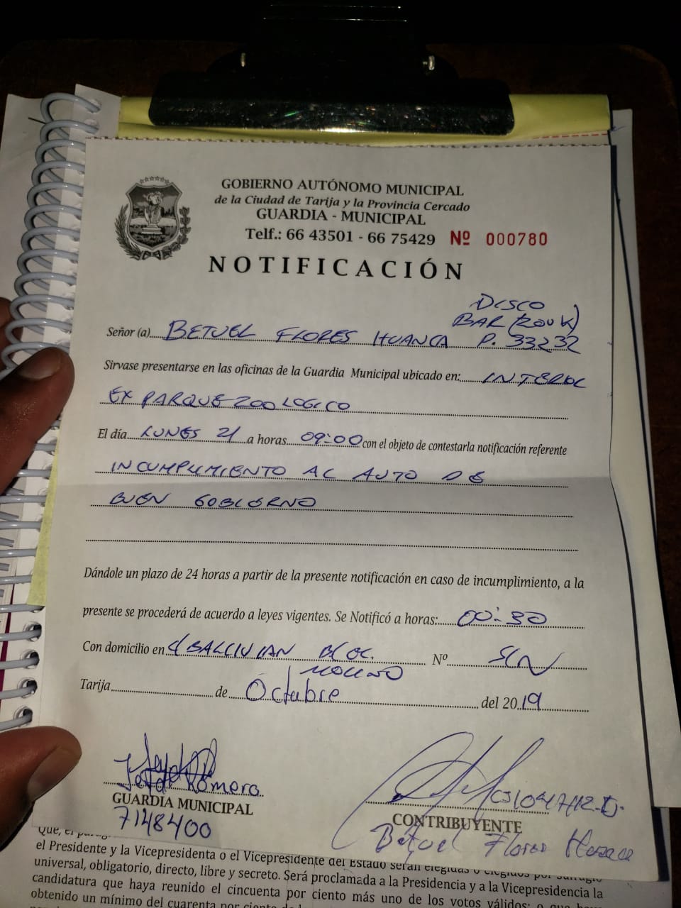 Policía cierra 15 locales en Tarija, no cumplieron el auto de buen gobierno