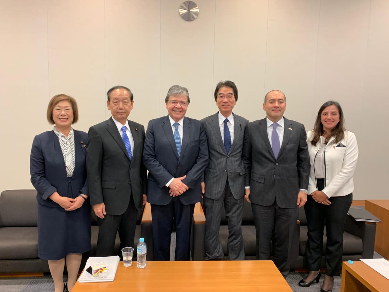 Canciller Trujillo promovió en Japón la inversión en Colombia y la creación de la Corte Internacional Anticorrupción