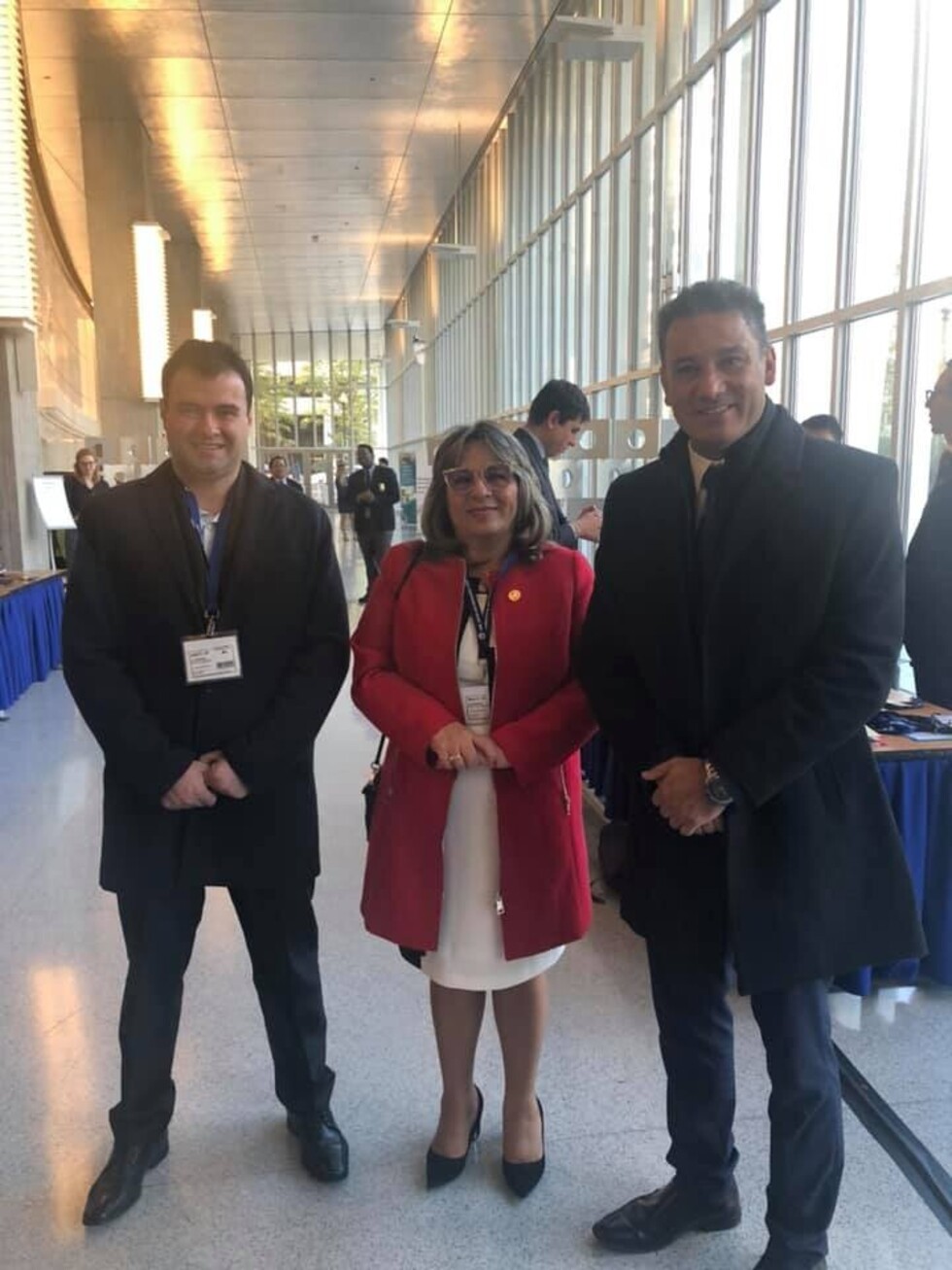 Cristina Díaz reaparece en Washington DC de la mano de Pablo Canedo