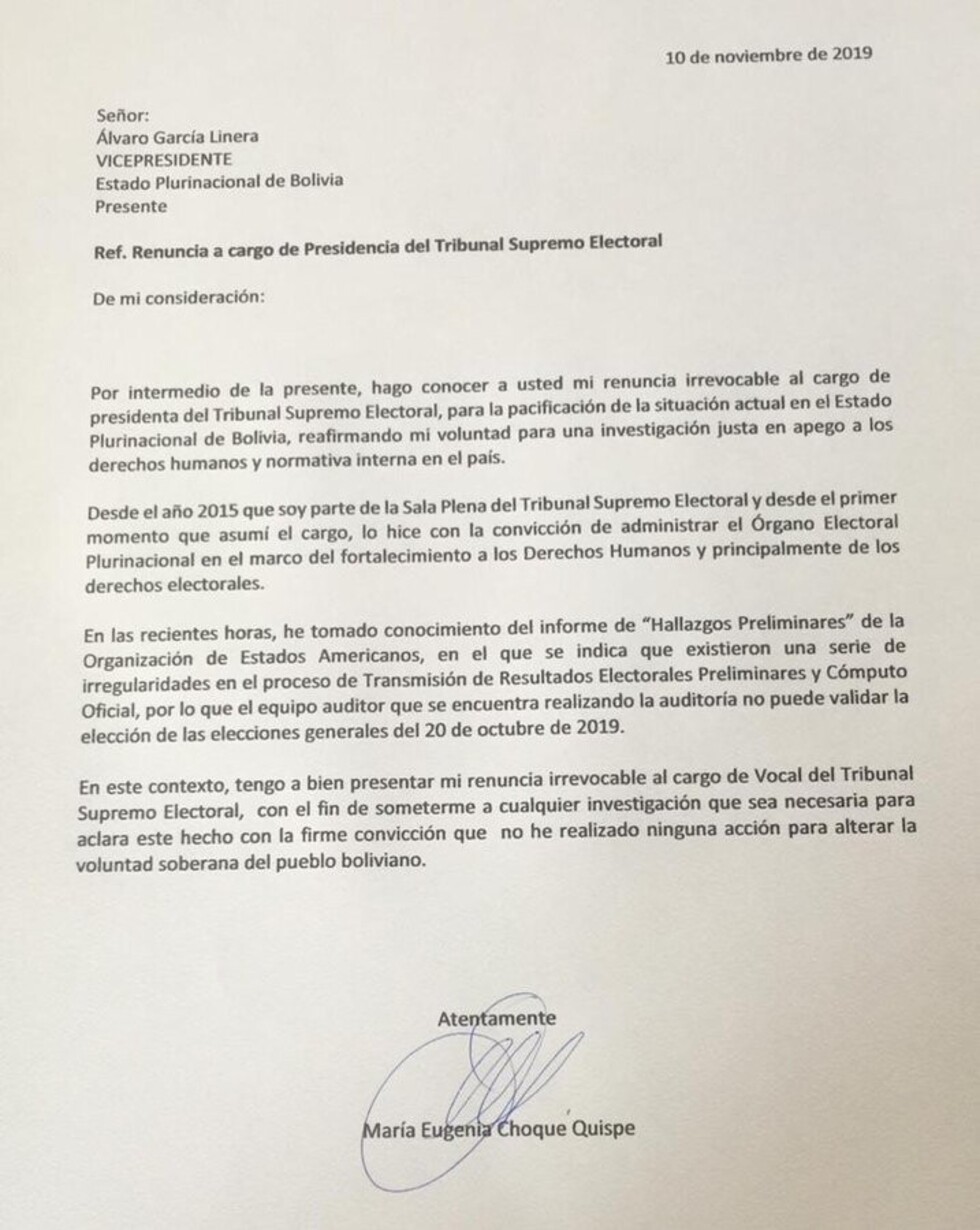 Choque renuncia al TSE, Policía no da con su paradero y activa Interpol