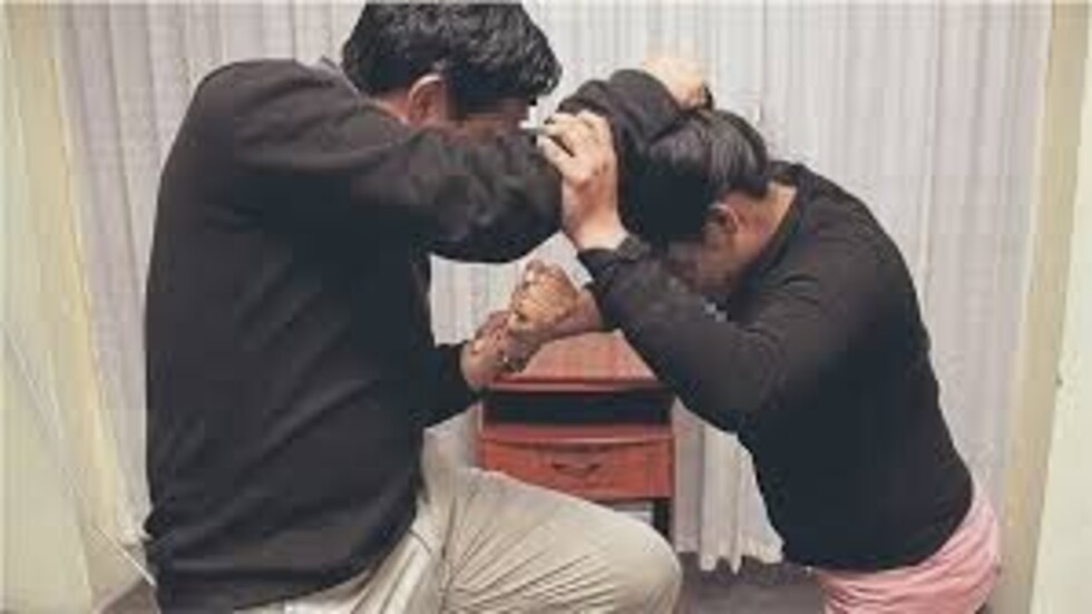 Mujer fue denunciada  por golpear a su esposo